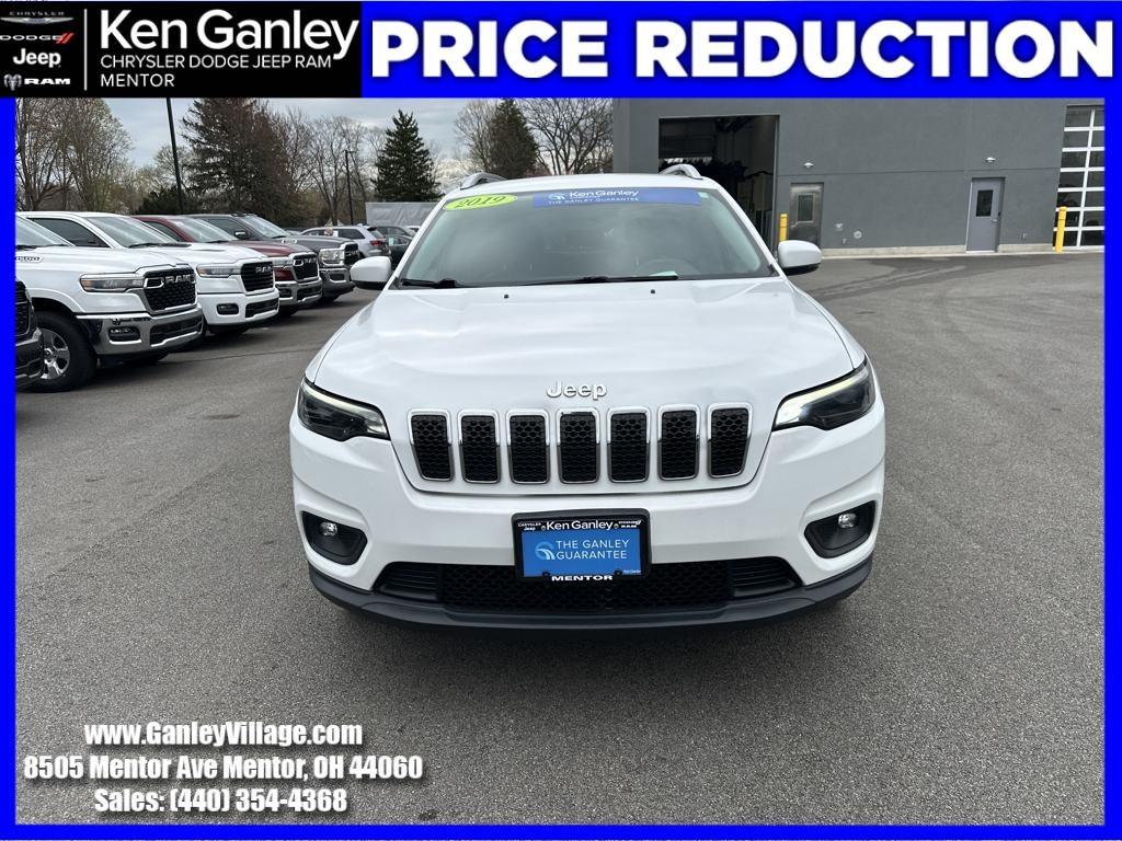 used 2019 Jeep Cherokee car, priced at $18,796