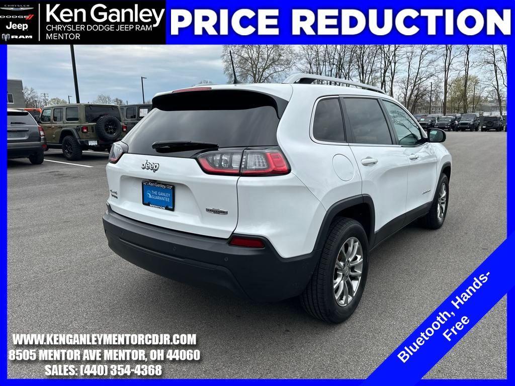 used 2019 Jeep Cherokee car, priced at $17,900
