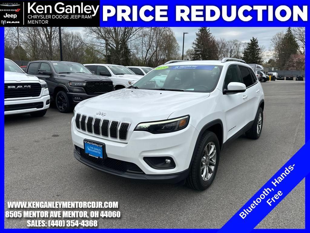 used 2019 Jeep Cherokee car, priced at $17,900