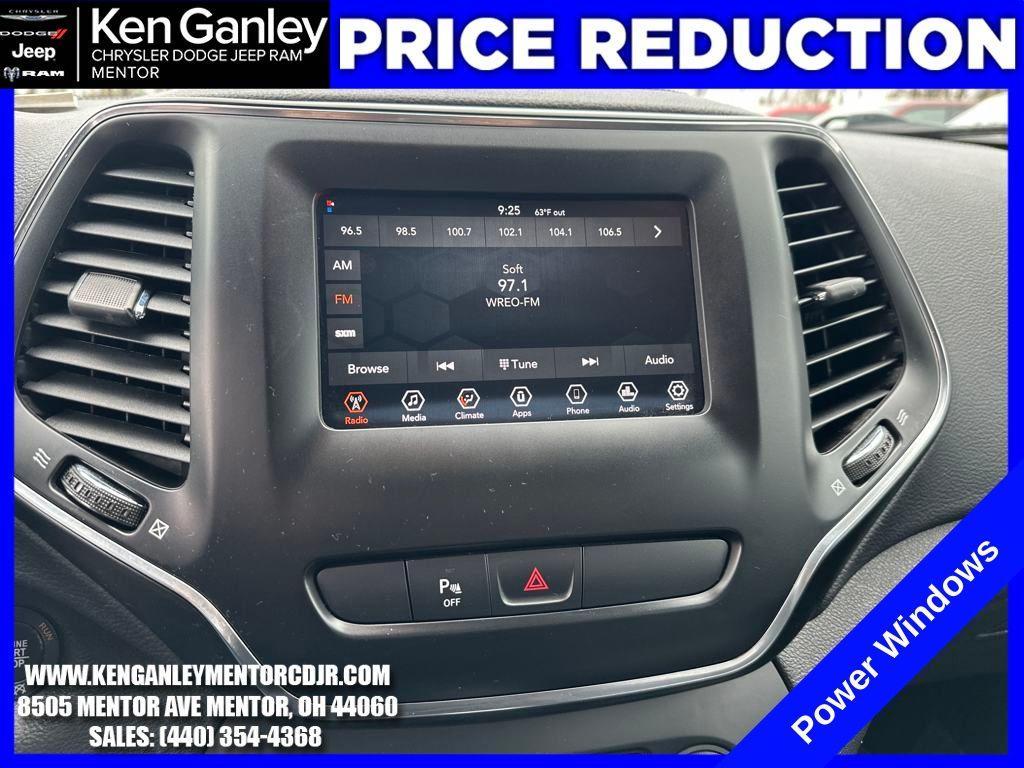 used 2019 Jeep Cherokee car, priced at $17,900