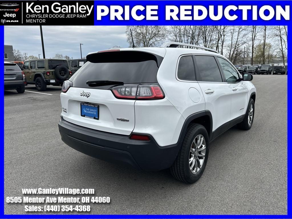 used 2019 Jeep Cherokee car, priced at $18,796