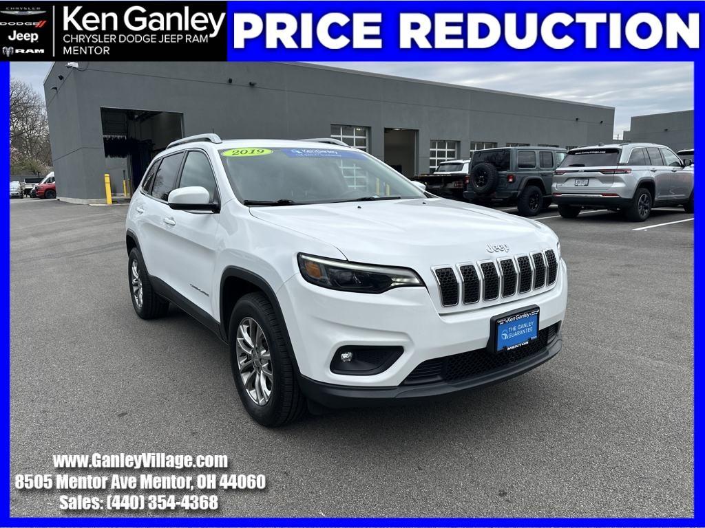 used 2019 Jeep Cherokee car, priced at $18,796