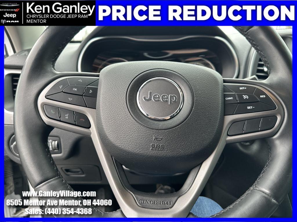 used 2019 Jeep Cherokee car, priced at $18,796