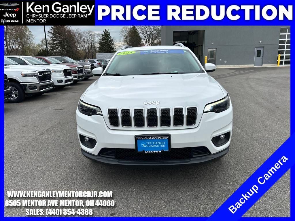 used 2019 Jeep Cherokee car, priced at $17,900