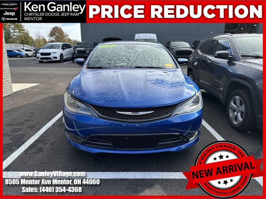 used 2016 Chrysler 200 car, priced at $10,500