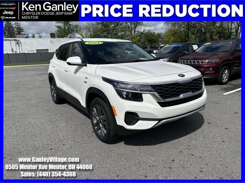 used 2021 Kia Seltos car, priced at $18,800