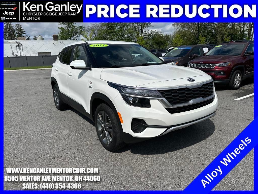 used 2021 Kia Seltos car, priced at $18,500