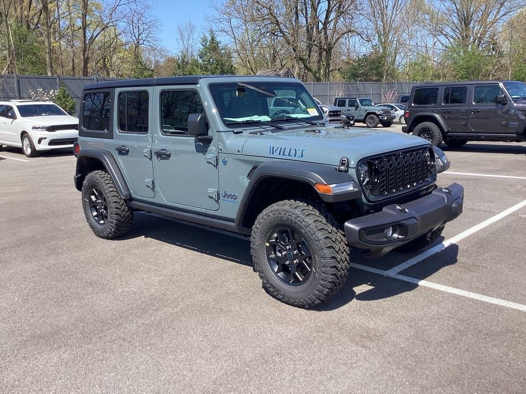 new 2025 Jeep Wrangler 4xe car, priced at $53,300