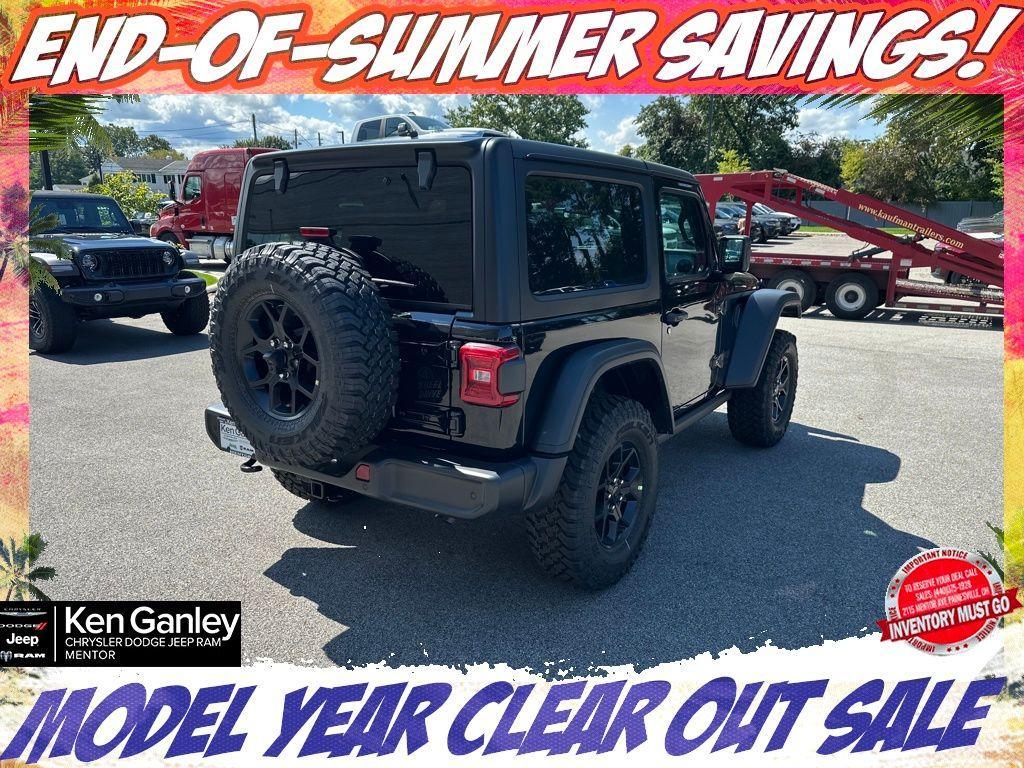 new 2025 Jeep Wrangler car, priced at $44,785