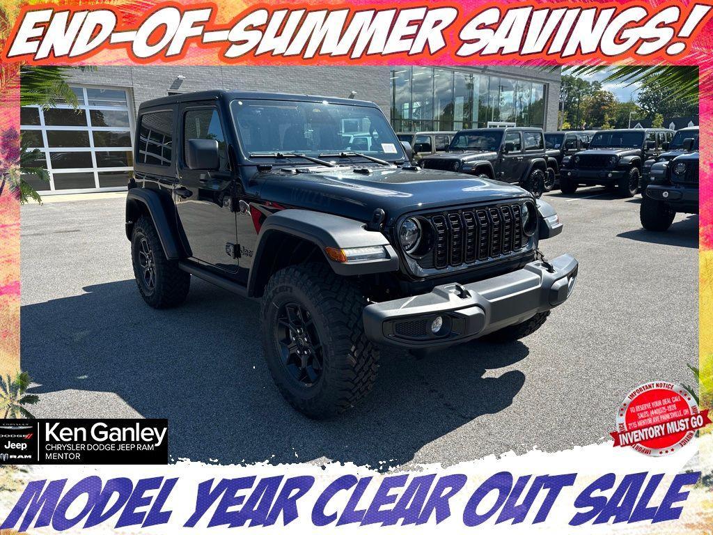 new 2025 Jeep Wrangler car, priced at $44,785