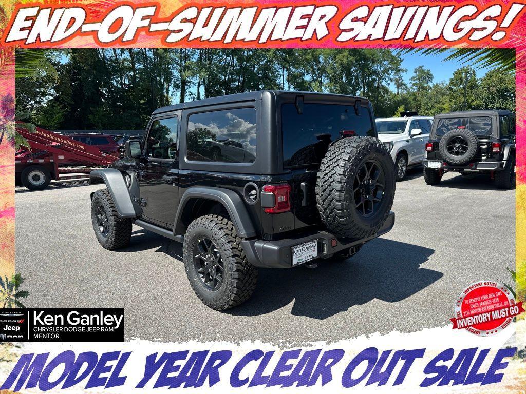 new 2025 Jeep Wrangler car, priced at $44,785