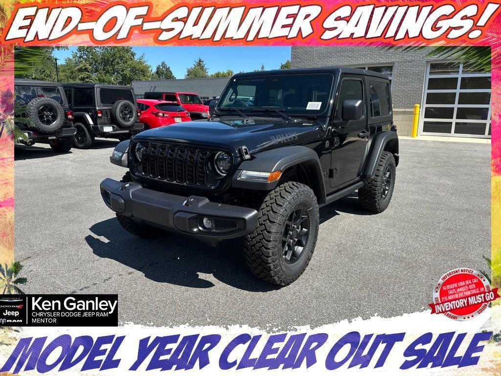 new 2025 Jeep Wrangler car, priced at $44,785