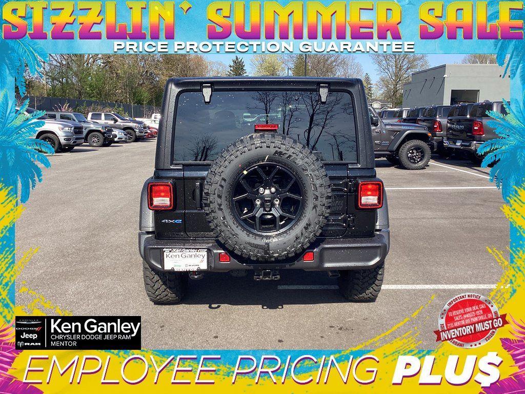 new 2025 Jeep Wrangler 4xe car, priced at $53,180