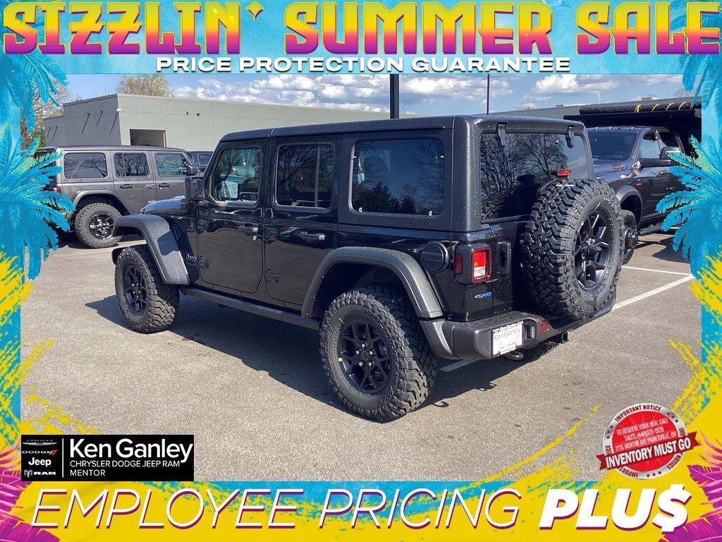 new 2025 Jeep Wrangler 4xe car, priced at $53,180
