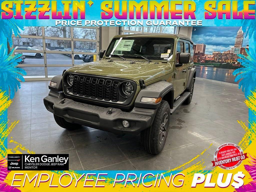 new 2025 Jeep Wrangler car, priced at $39,999