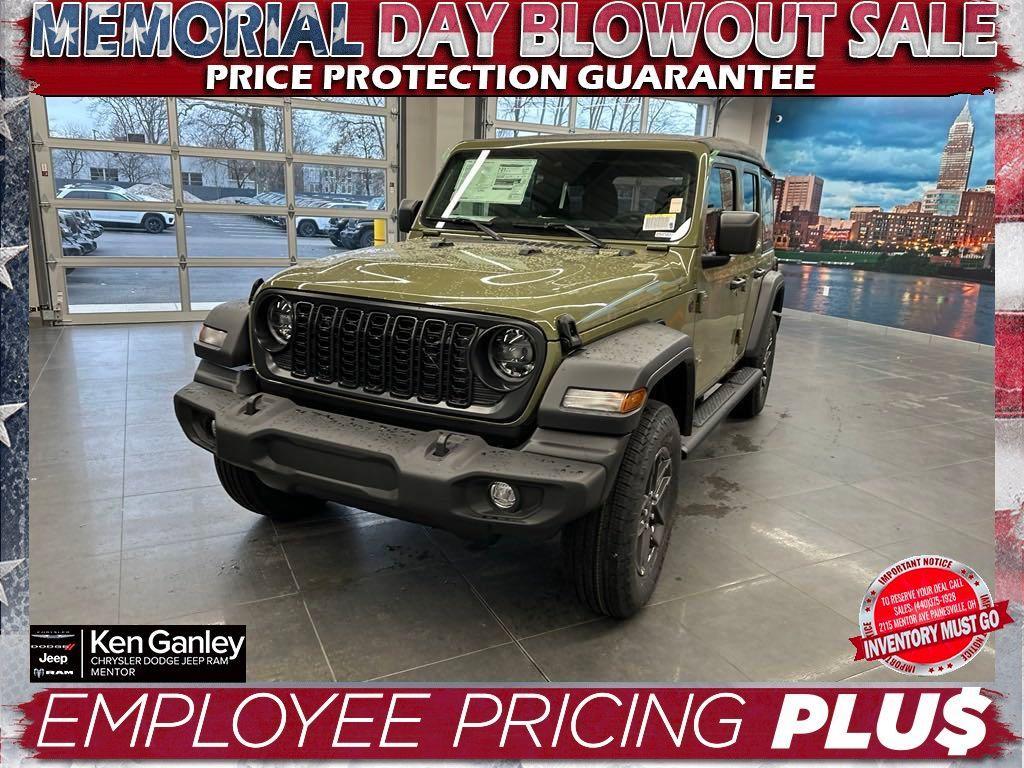 new 2025 Jeep Wrangler car, priced at $45,499