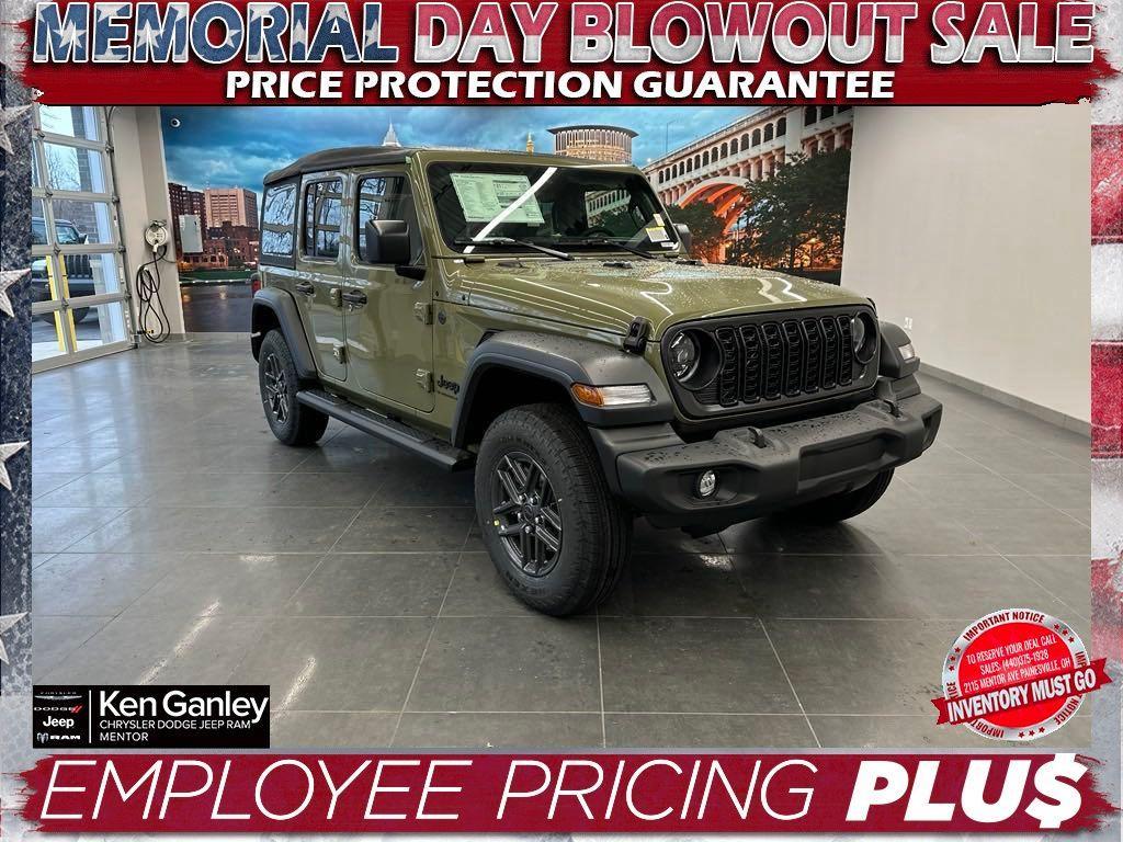 new 2025 Jeep Wrangler car, priced at $45,499