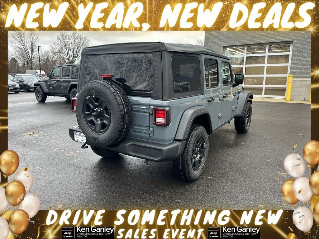 new 2025 Jeep Wrangler car, priced at $35,350