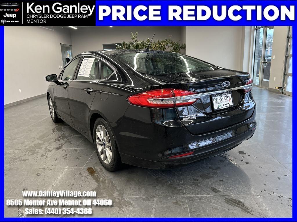 used 2017 Ford Fusion car, priced at $13,600