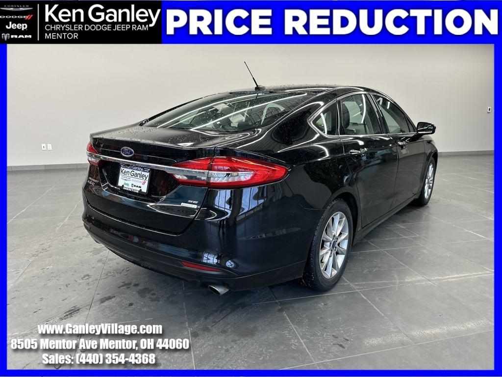 used 2017 Ford Fusion car, priced at $13,600