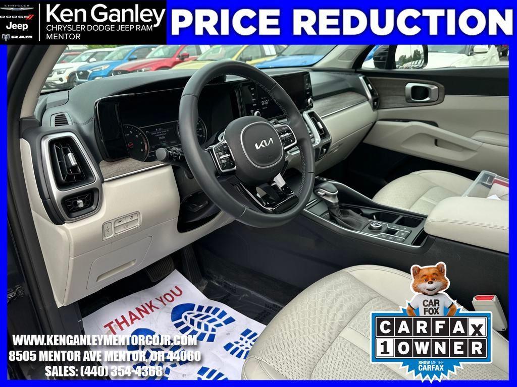 used 2023 Kia Sorento car, priced at $31,500