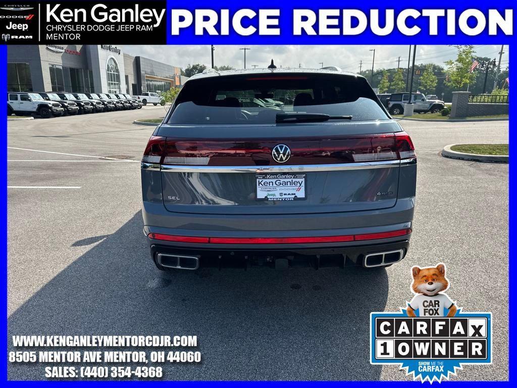 used 2024 Volkswagen Atlas Cross Sport car, priced at $42,700