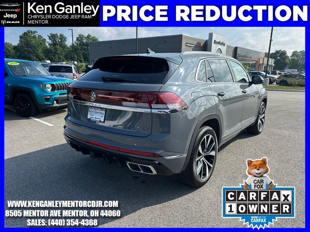 used 2024 Volkswagen Atlas Cross Sport car, priced at $42,700