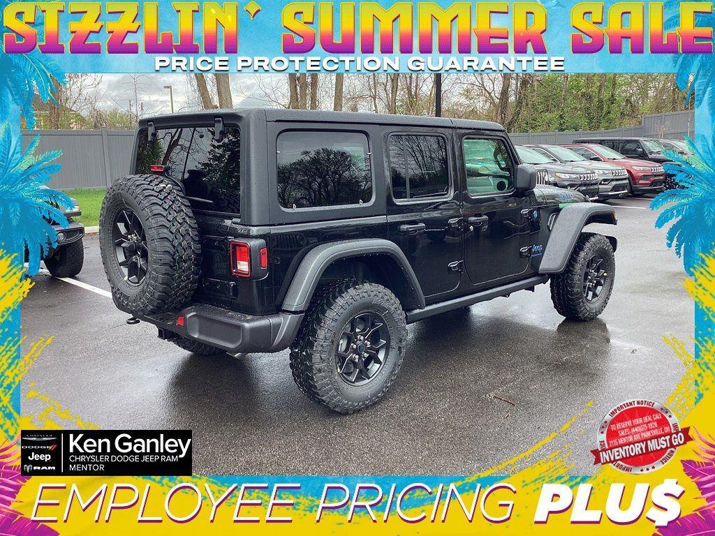 new 2025 Jeep Wrangler 4xe car, priced at $53,180