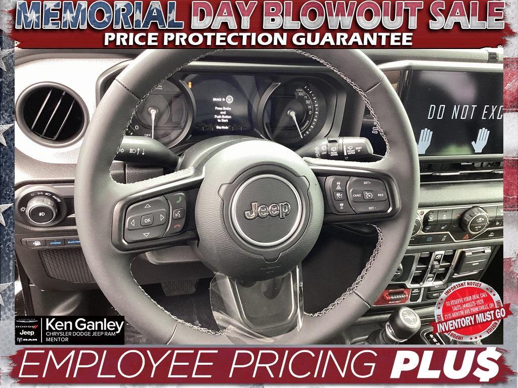 new 2025 Jeep Wrangler 4xe car, priced at $53,300