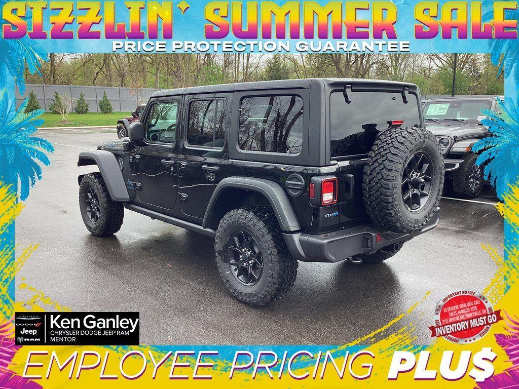 new 2025 Jeep Wrangler 4xe car, priced at $53,180
