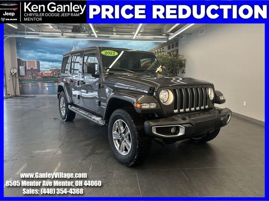 used 2021 Jeep Wrangler Unlimited car, priced at $31,939