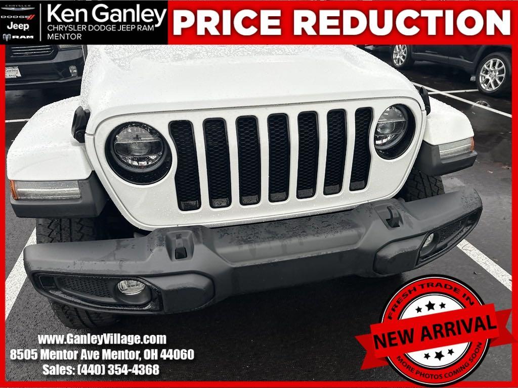 used 2022 Jeep Wrangler Unlimited car, priced at $36,100