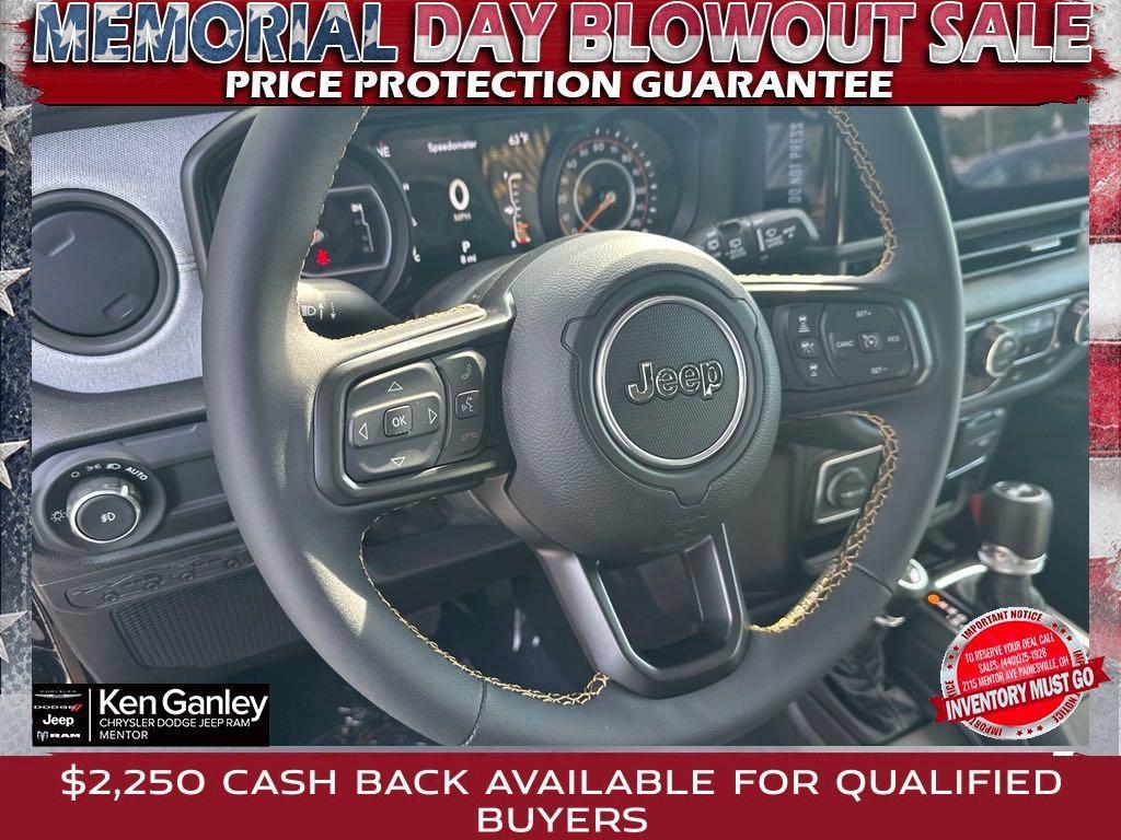 new 2024 Jeep Wrangler car, priced at $43,779