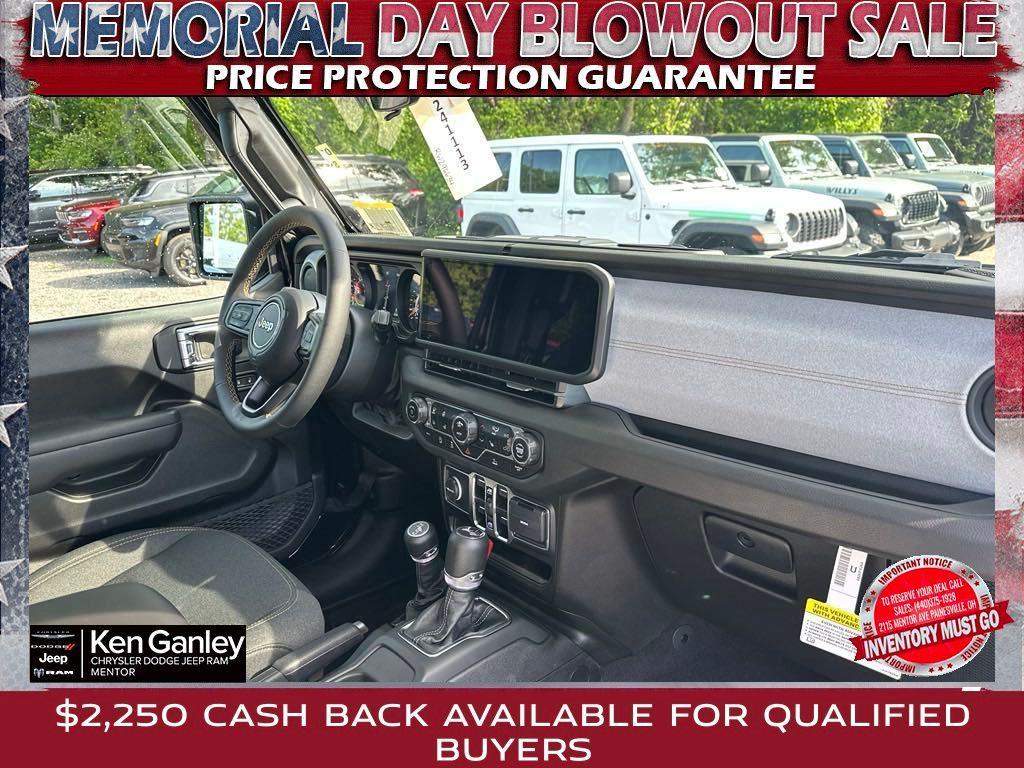 new 2024 Jeep Wrangler car, priced at $43,779