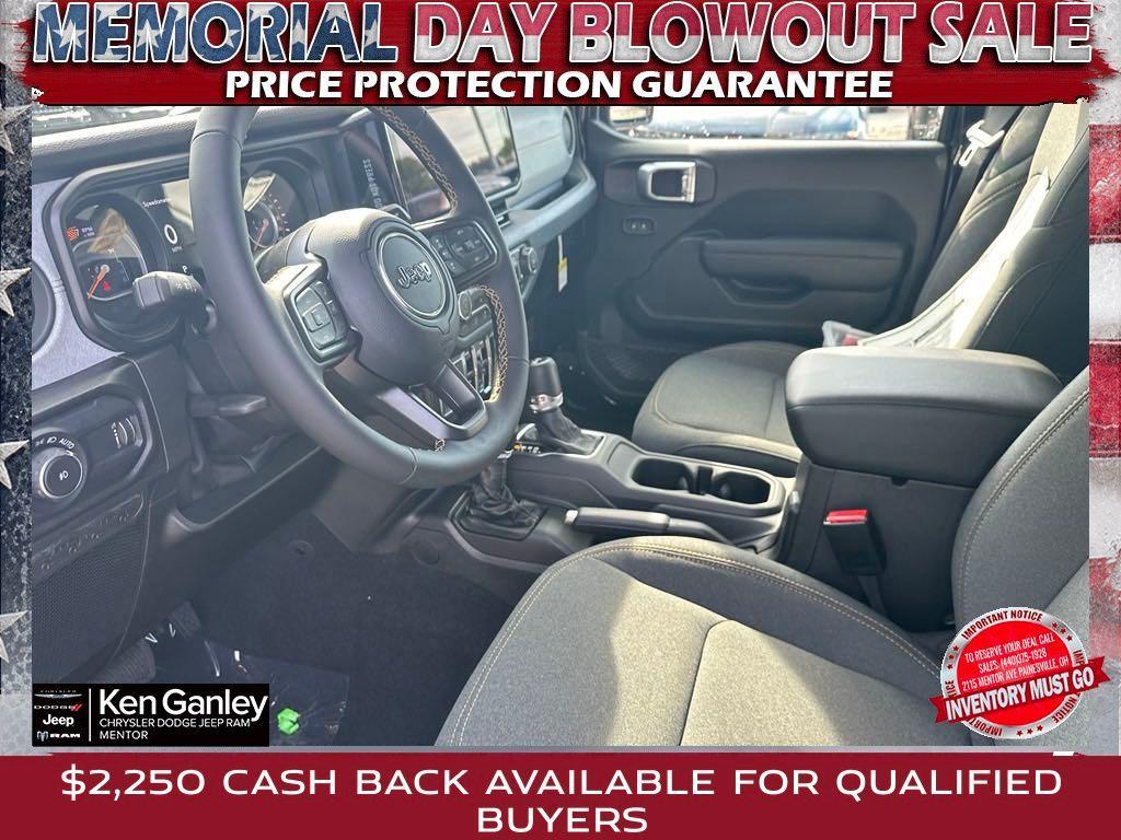 new 2024 Jeep Wrangler car, priced at $43,779