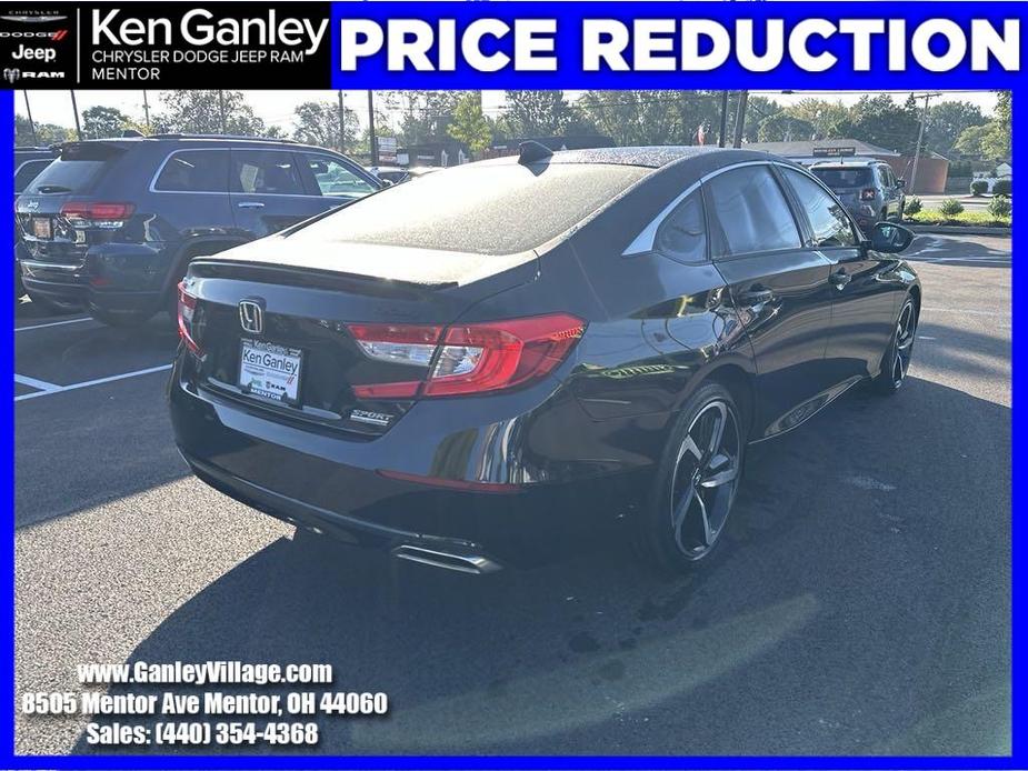 used 2021 Honda Accord car, priced at $24,500