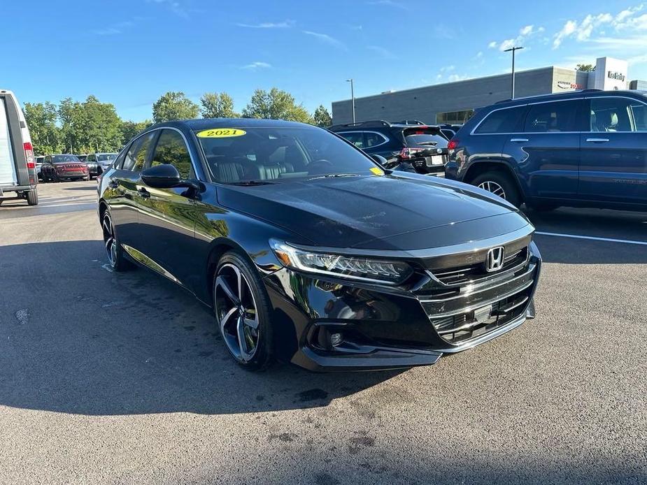 used 2021 Honda Accord car, priced at $24,500