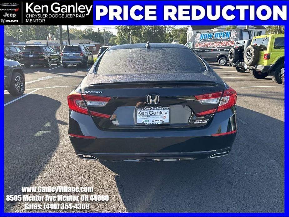 used 2021 Honda Accord car, priced at $24,500