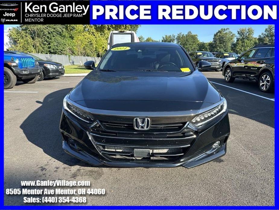 used 2021 Honda Accord car, priced at $24,500