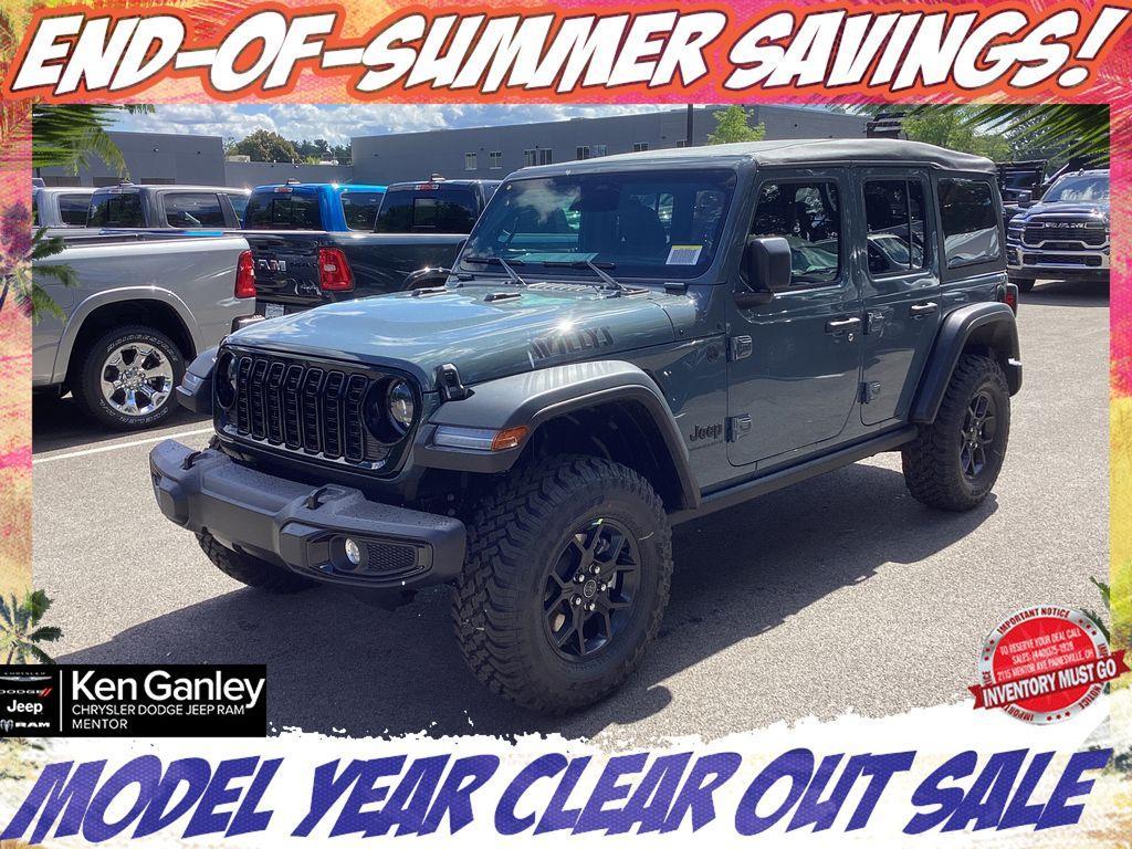new 2025 Jeep Wrangler car, priced at $45,995