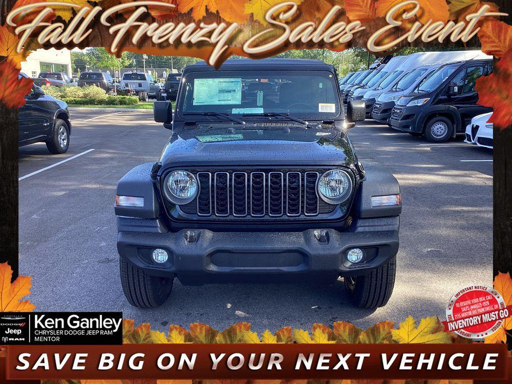 new 2025 Jeep Wrangler car, priced at $38,005