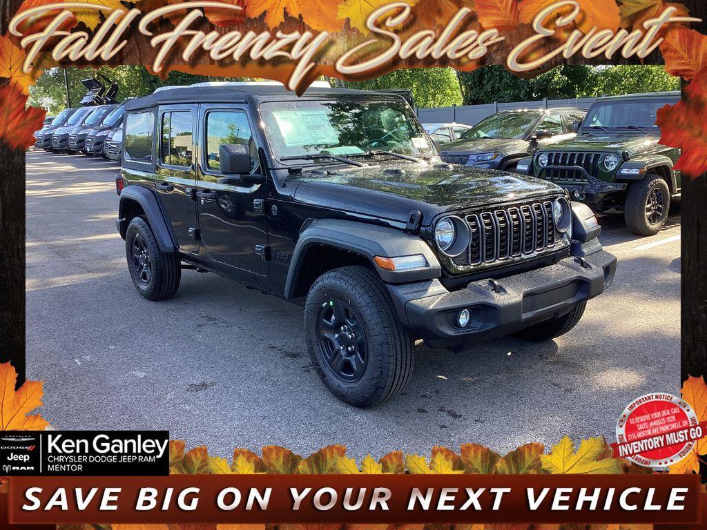 new 2025 Jeep Wrangler car, priced at $38,005