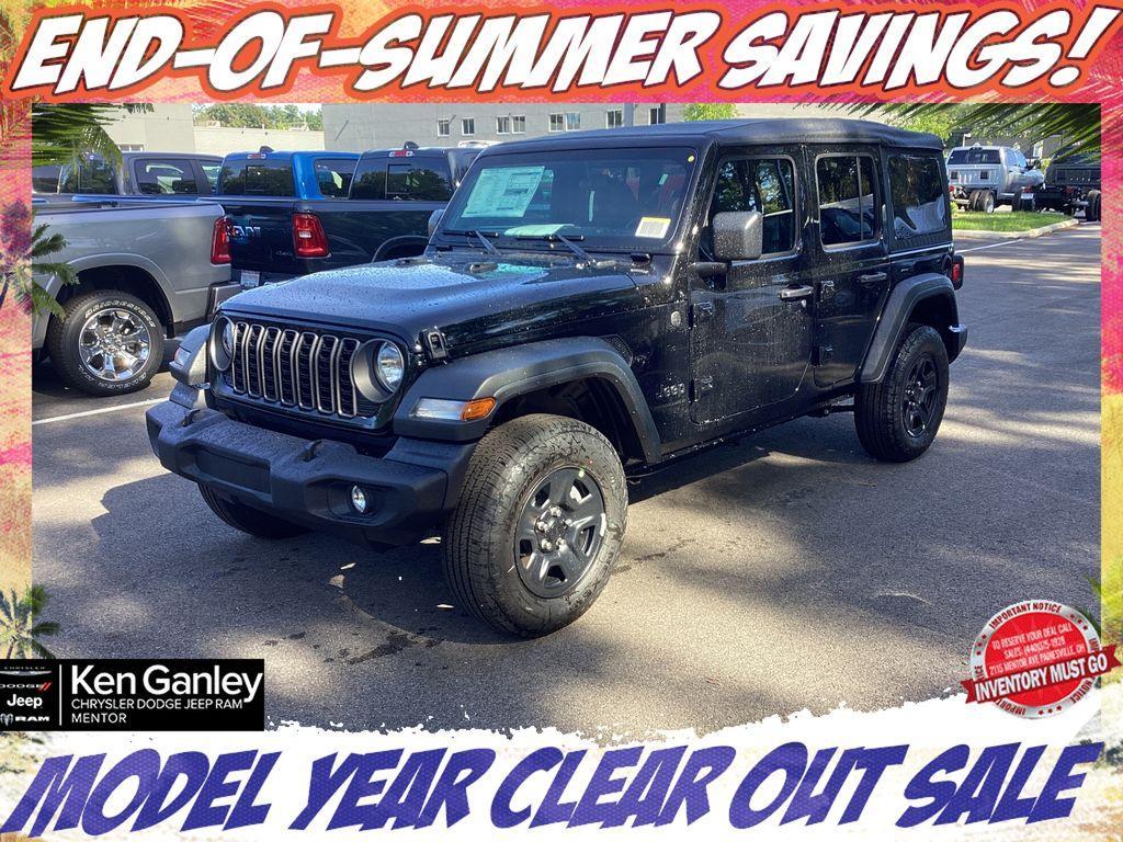 new 2025 Jeep Wrangler car, priced at $38,005