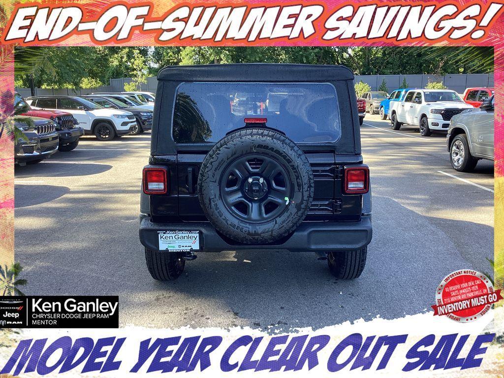 new 2025 Jeep Wrangler car, priced at $38,005