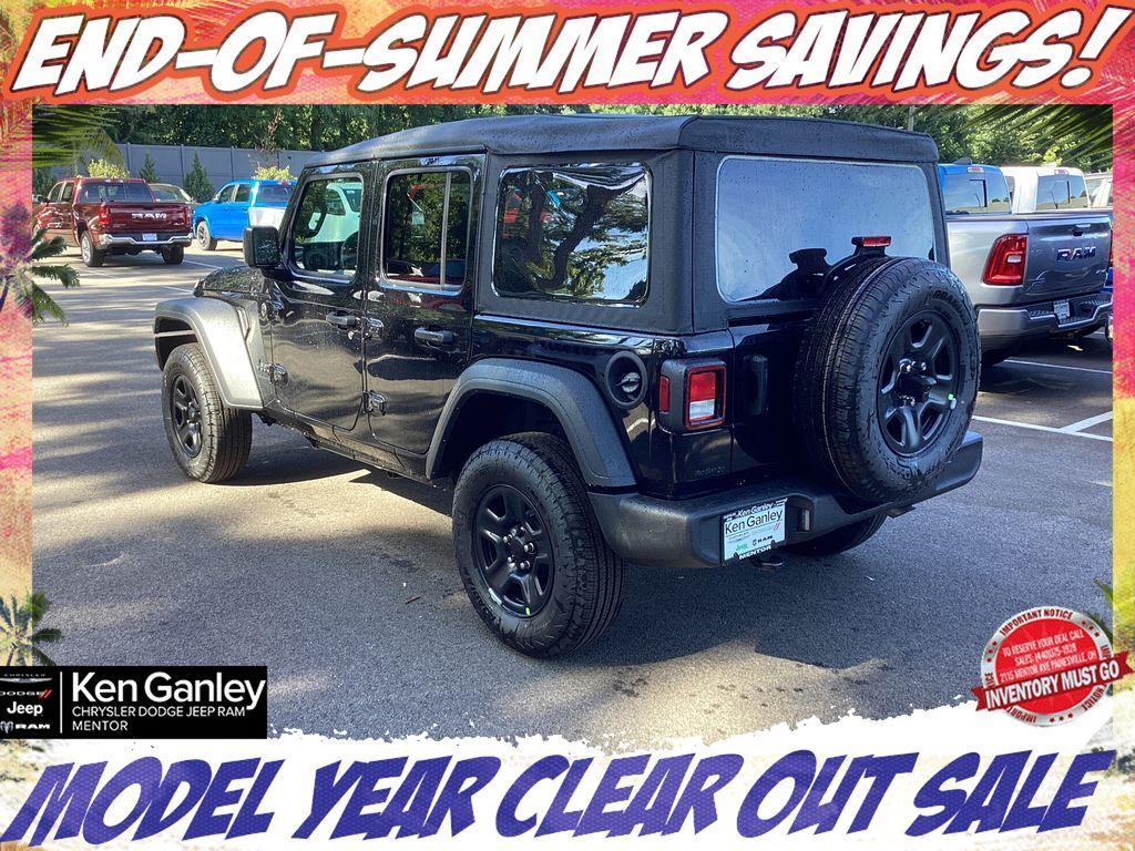 new 2025 Jeep Wrangler car, priced at $38,005