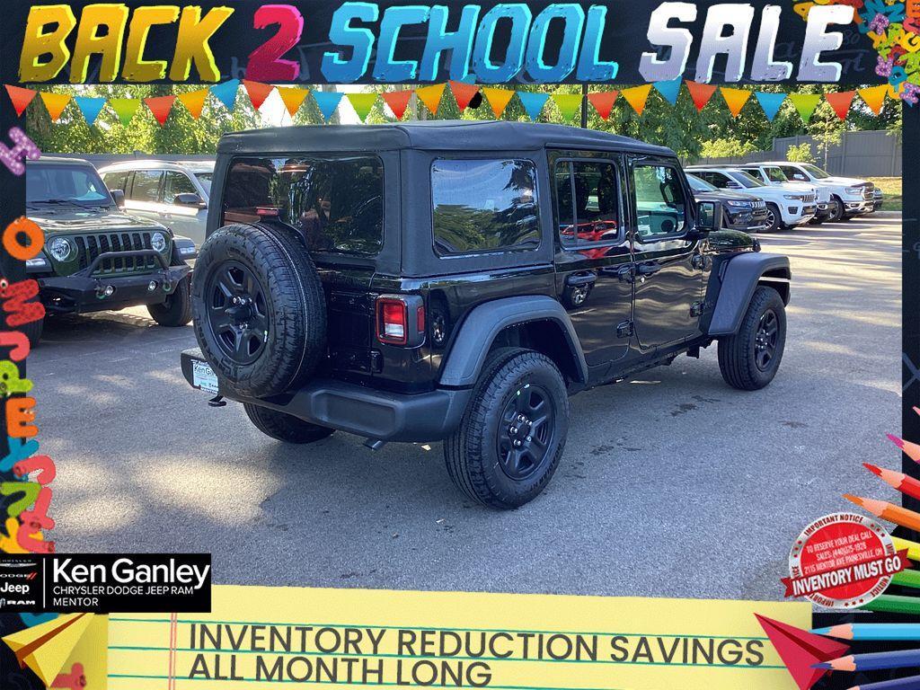 new 2025 Jeep Wrangler car, priced at $38,005