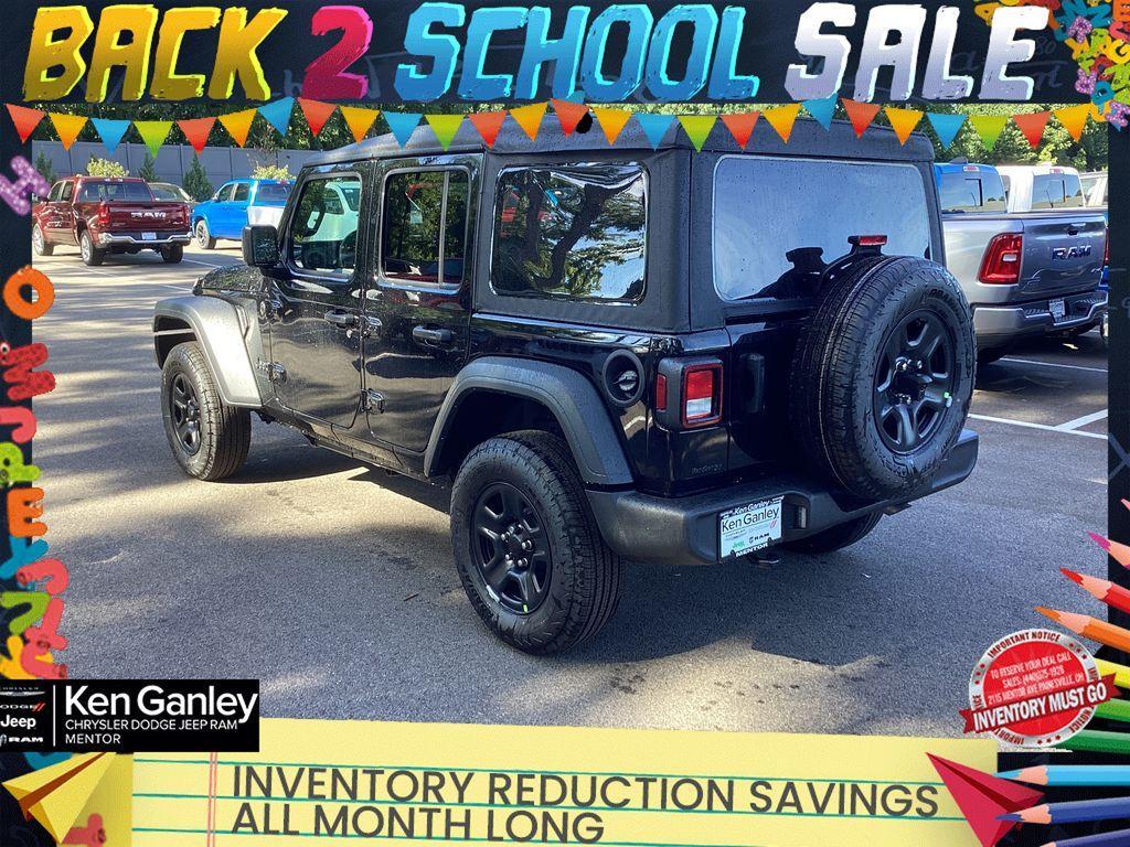new 2025 Jeep Wrangler car, priced at $38,005