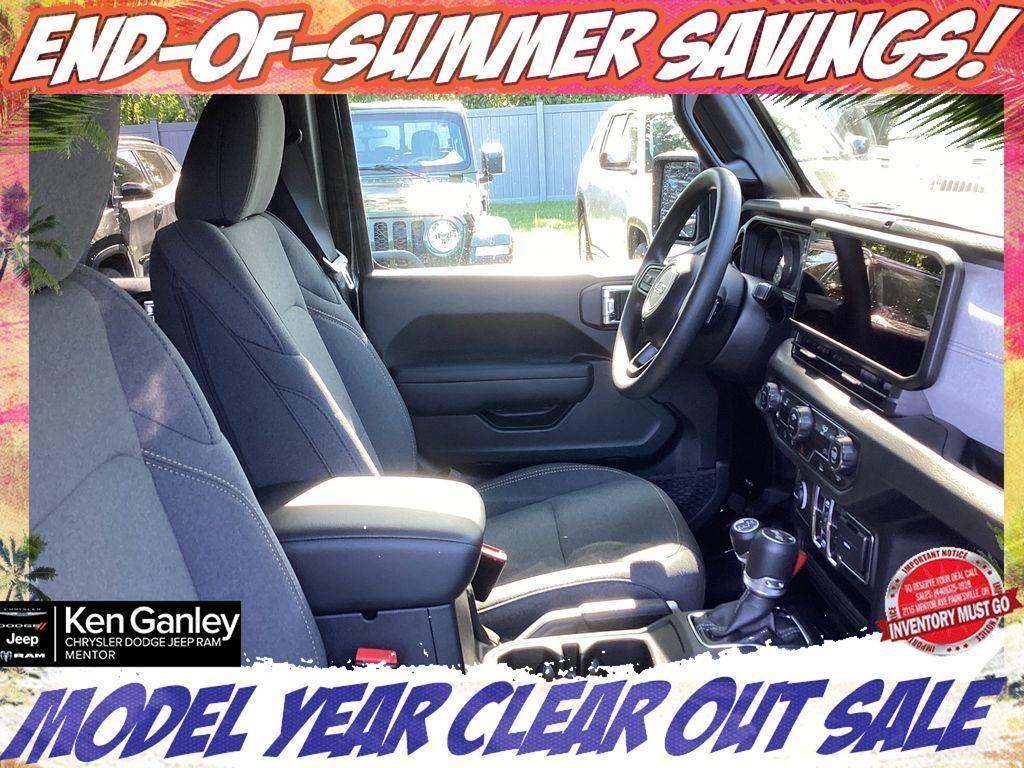 new 2025 Jeep Wrangler car, priced at $38,005