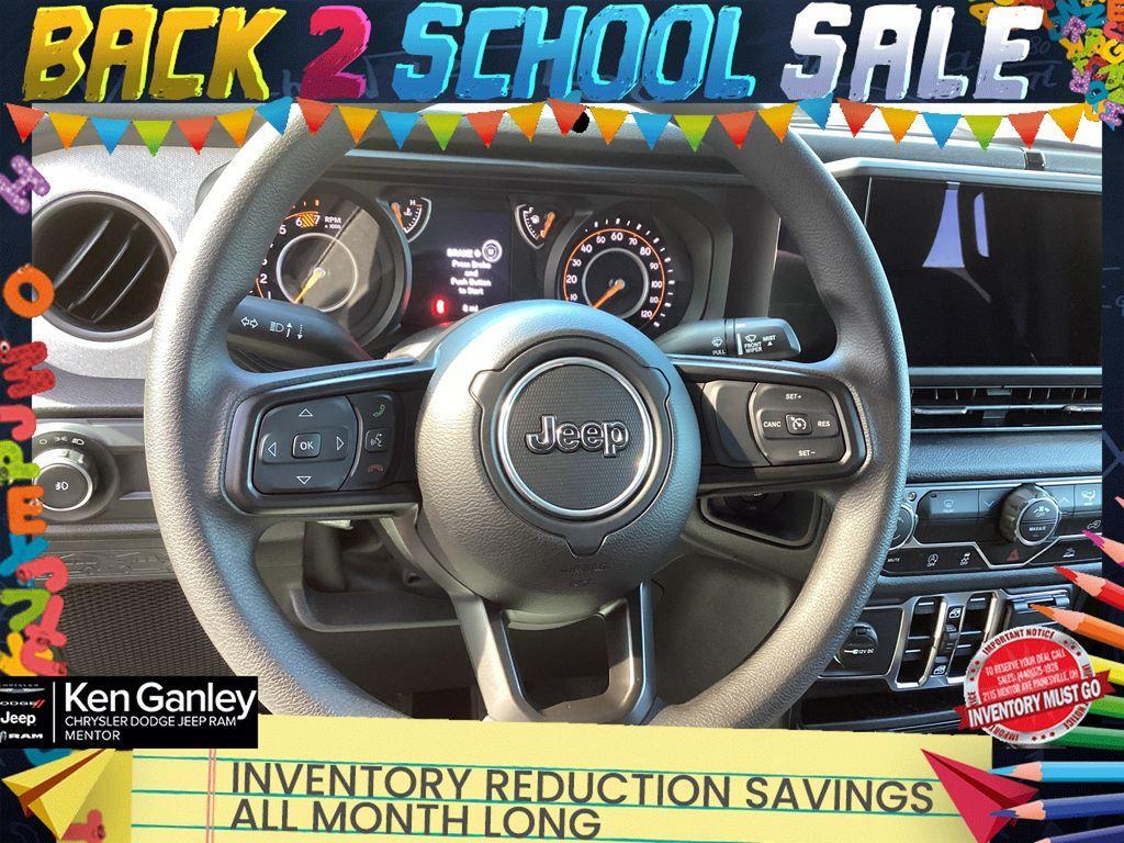 new 2025 Jeep Wrangler car, priced at $38,005