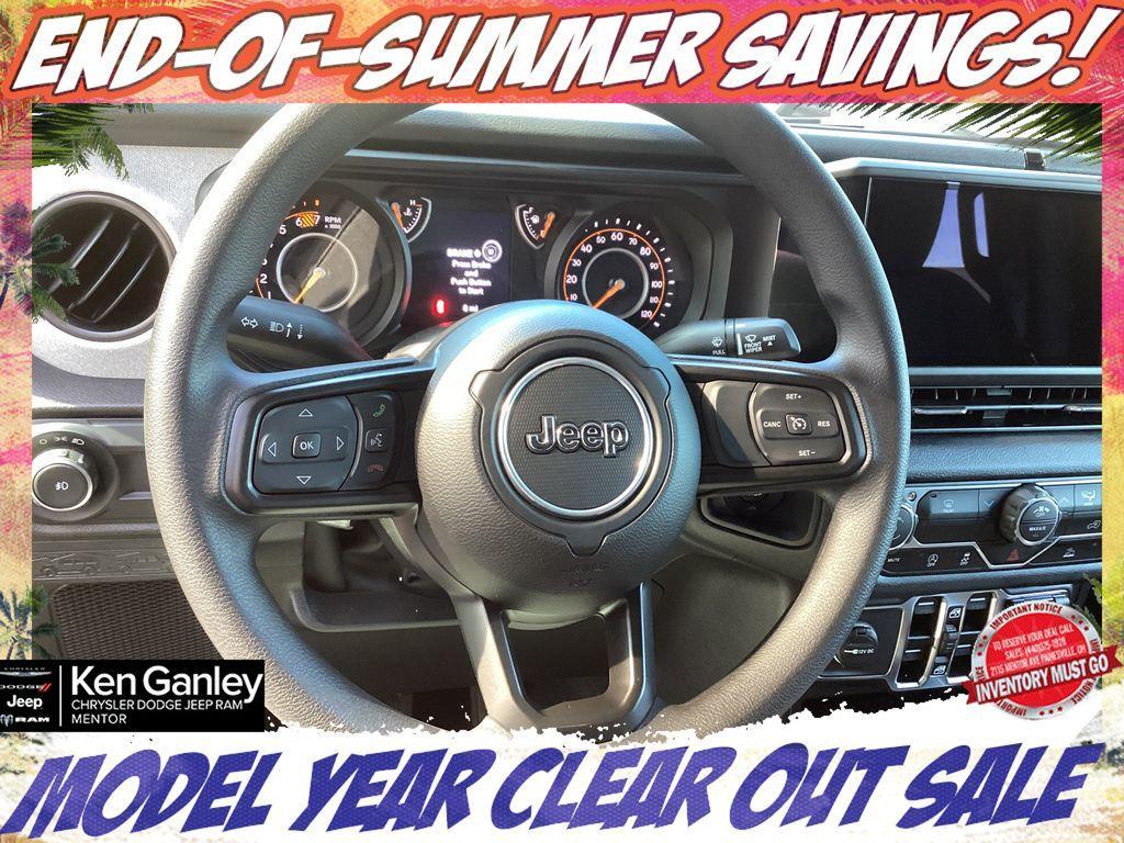 new 2025 Jeep Wrangler car, priced at $38,005